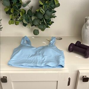 Light Blue Sports Bra